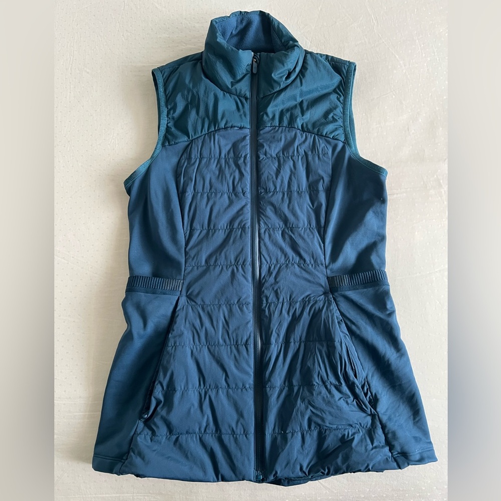 Lululemon Teal Down for It All Vest
